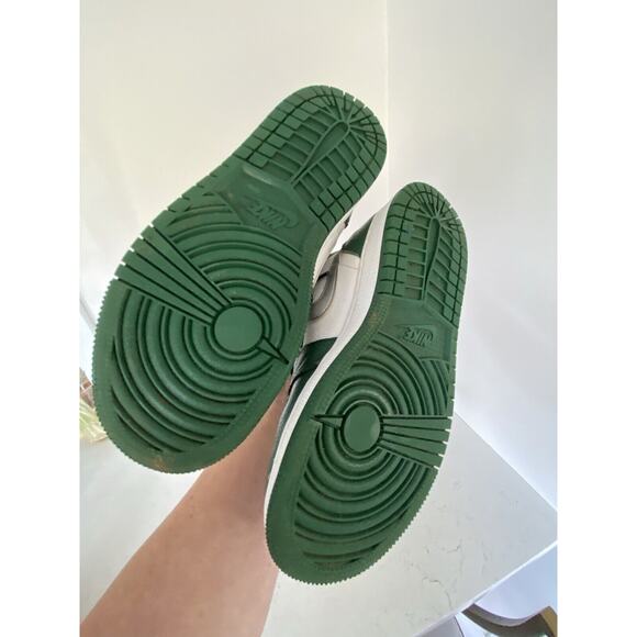 Nike Air Jordan 1 Retro OG High Gorge Green/White Sneaker Shoes Boys Youth Sz‎ 4 main image 4